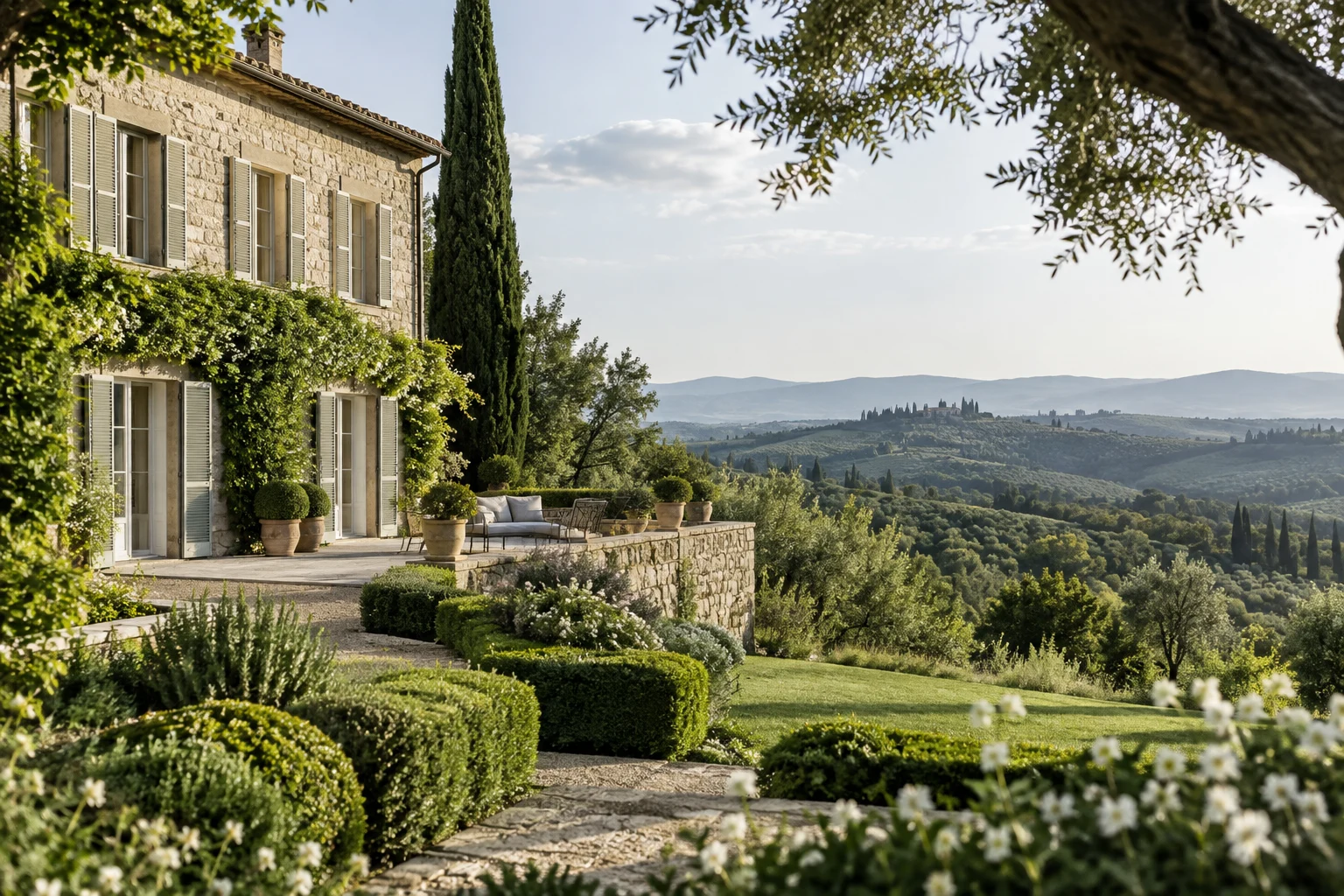 Illustrative European villa